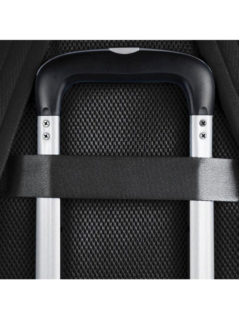 Mochila feminina grande esportiva puff ii preta