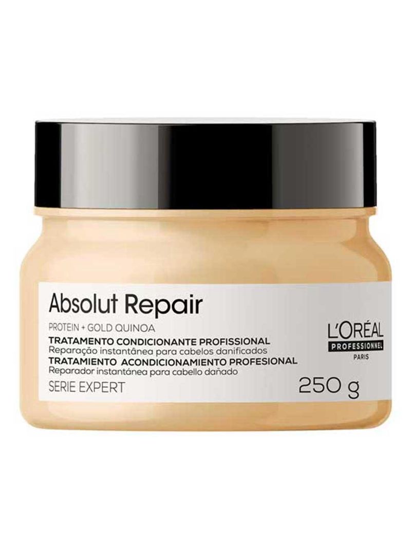 L’oréal professionnel absolut repair gold quinoa + protein kit - shampoo + máscara