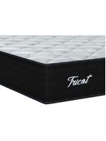 Cama Box King: Colchão Molas Ensacadas Orthoflex Masterpocket Tricot + Base Crc Suede Black(193X203)