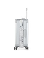 Mala de bordo de policarbonato 4 rodas kyoto ii prata