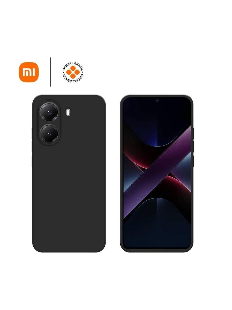 Capa Protetora De Silicone Para Smartphone Poco X7 Pro