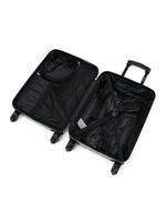 Mala de bordo abs 4 rodas detroit prata/preto