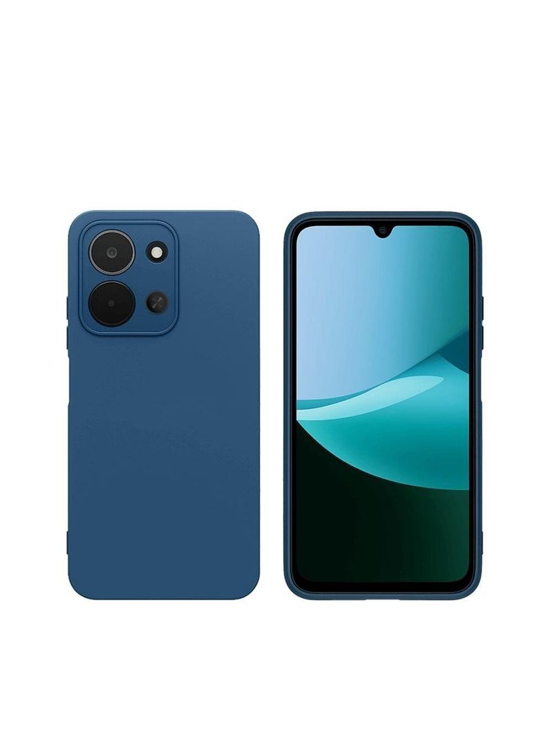 Capa Protetora Para Redmi 15c 4g / Poco C85, Azul