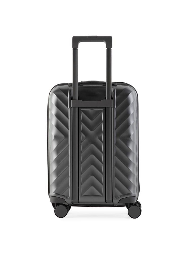 Mala de bordo 10 kg policarbonato 4 rodas barcelona ii cinza