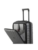 Mala de bordo 10 kg policarbonato 4 rodas barcelona ii cinza