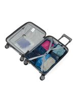 Mala de bordo 10 kg policarbonato 4 rodas barcelona ii cinza