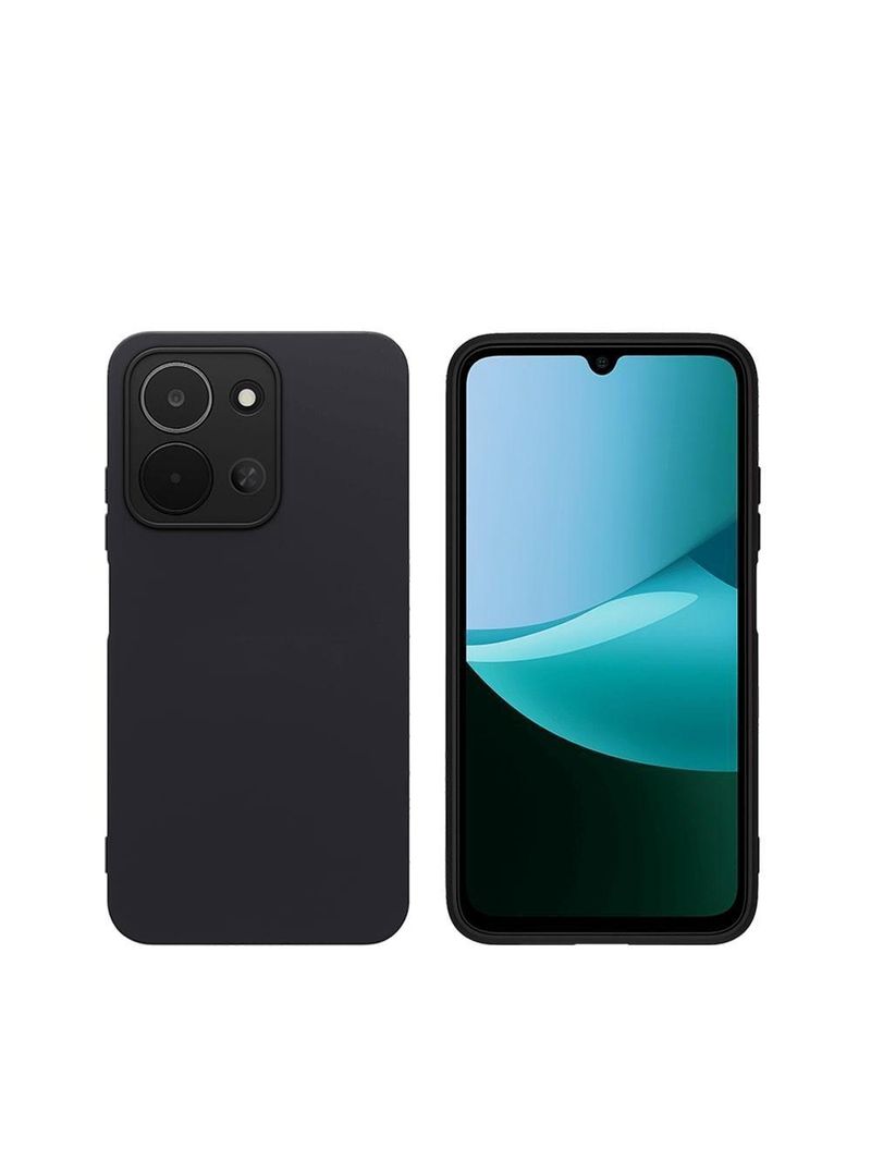 Capa Protetora Para Redmi 15c 4g / Poco C85, Preto