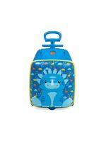 Mala de bordo 10 kg pets for kids dino azul
