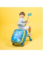 Mala de bordo 10 kg pets for kids dino azul