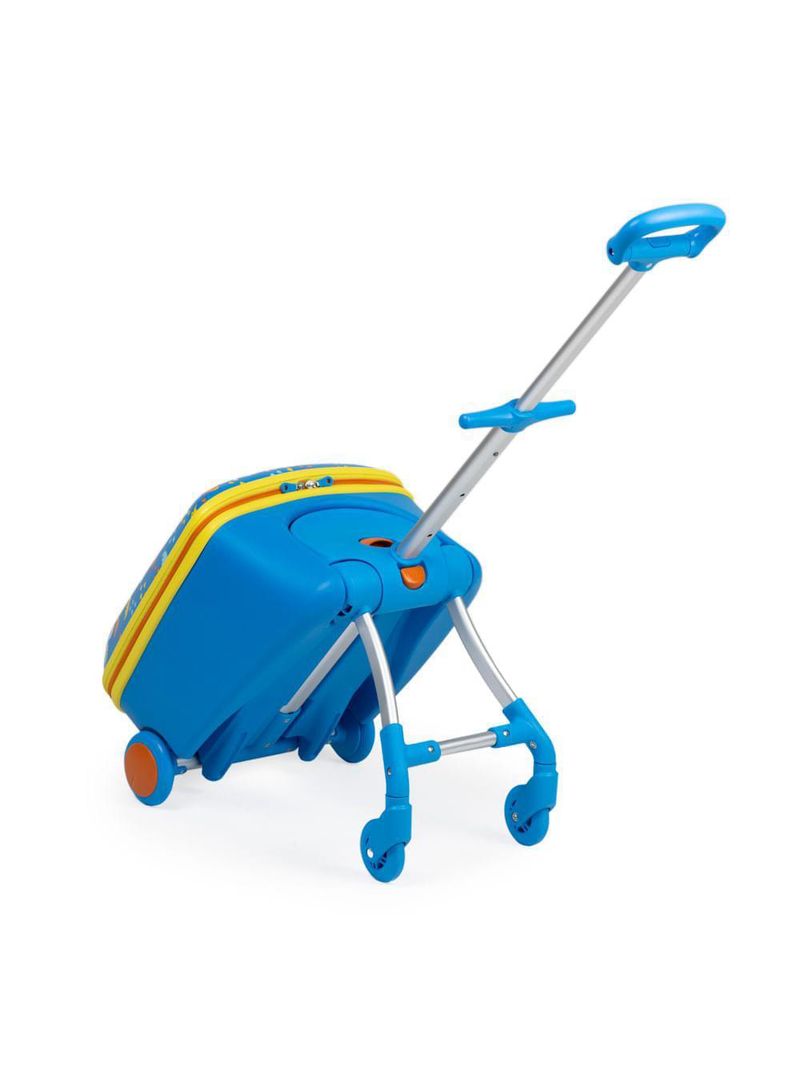 Mala de bordo 10 kg pets for kids dino azul