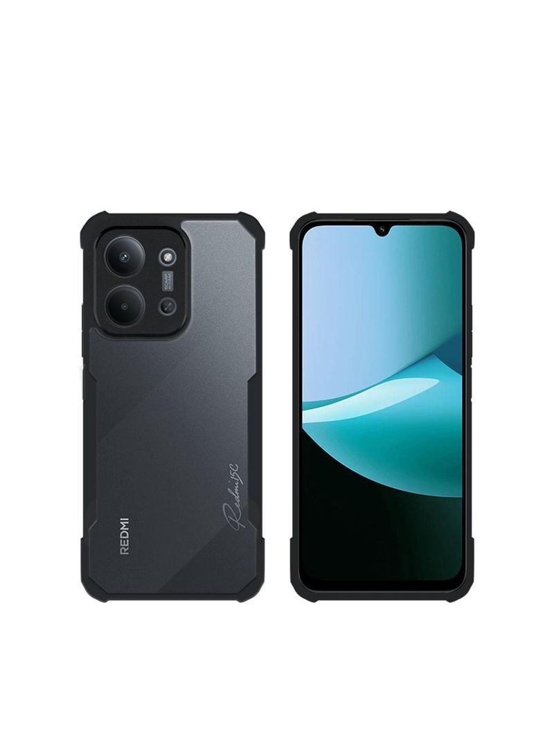 Capa Acrílica Anti-impacto Para Redmi 15c / Poco C85, Transparente