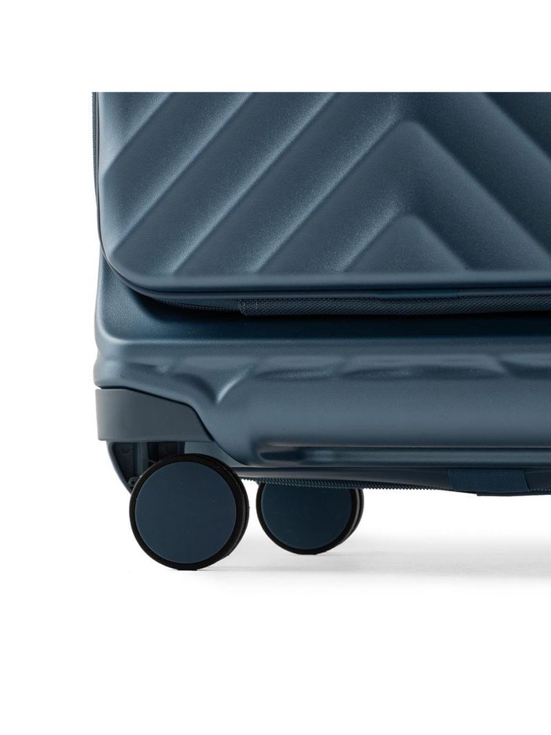 Mala de bordo 10 kg policarbonato 4 rodas barcelona ii azul