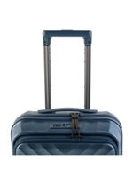 Mala de bordo 10 kg policarbonato 4 rodas barcelona ii azul