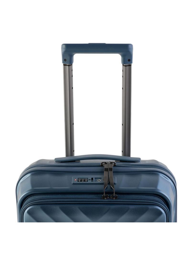 Mala de bordo 10 kg policarbonato 4 rodas barcelona ii azul