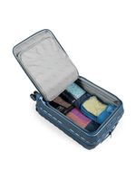 Mala de bordo 10 kg policarbonato 4 rodas barcelona ii azul