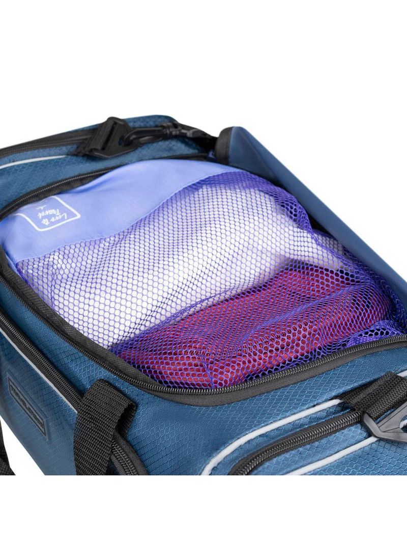 Bolsa de viagem masculina grande vegas azul marinho