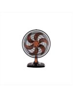Ventilador oscilante de mesa turbo 50cm bronze 220v premium ventisol