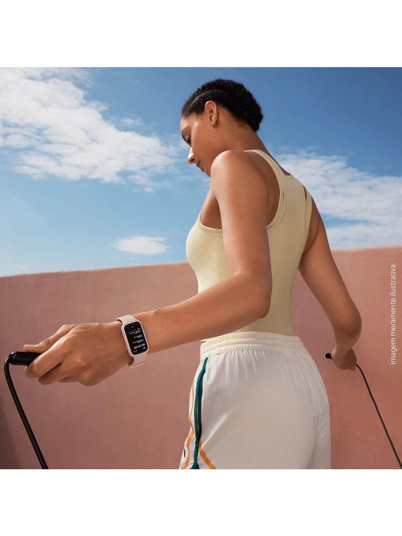 Pulseira Inteligente Xiaomi Smart Band 9 Active Bege