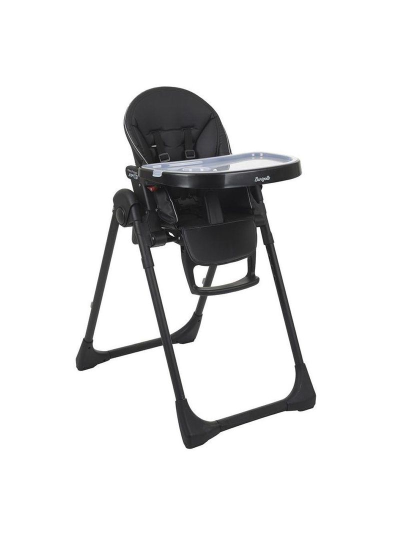 Cadeira De Alimentação Burigotto Prima Pappa Zero 3 De 0 Meses Até 15 Kg Preto Black
