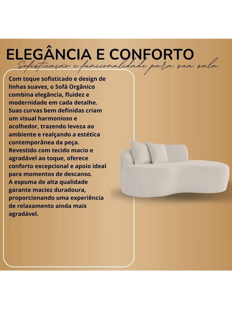 Sofá Sala Curvo 2 Lugares Bouclé Verde