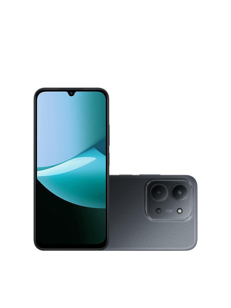 Smartphone Xiaomi Redmi 15C 4G BR 4+4GB RAM Virtual + 256GB Preto