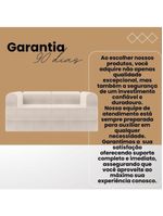 Kit Sofá E Poltrona Na Caixa Modular Vitória Para A Sala Bege