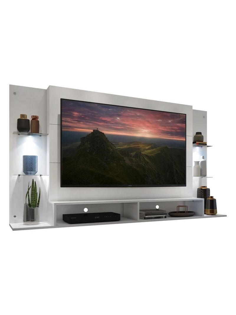 Painel Com 2 Leds Para Até 60´´ Vegas Fg3394 Branco