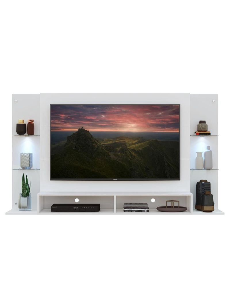 Painel Com 2 Leds Para Até 60´´ Vegas Fg3394 Branco