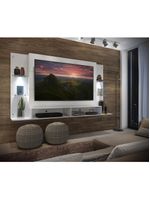 Painel Com 2 Leds Para Até 60´´ Vegas Fg3394 Branco