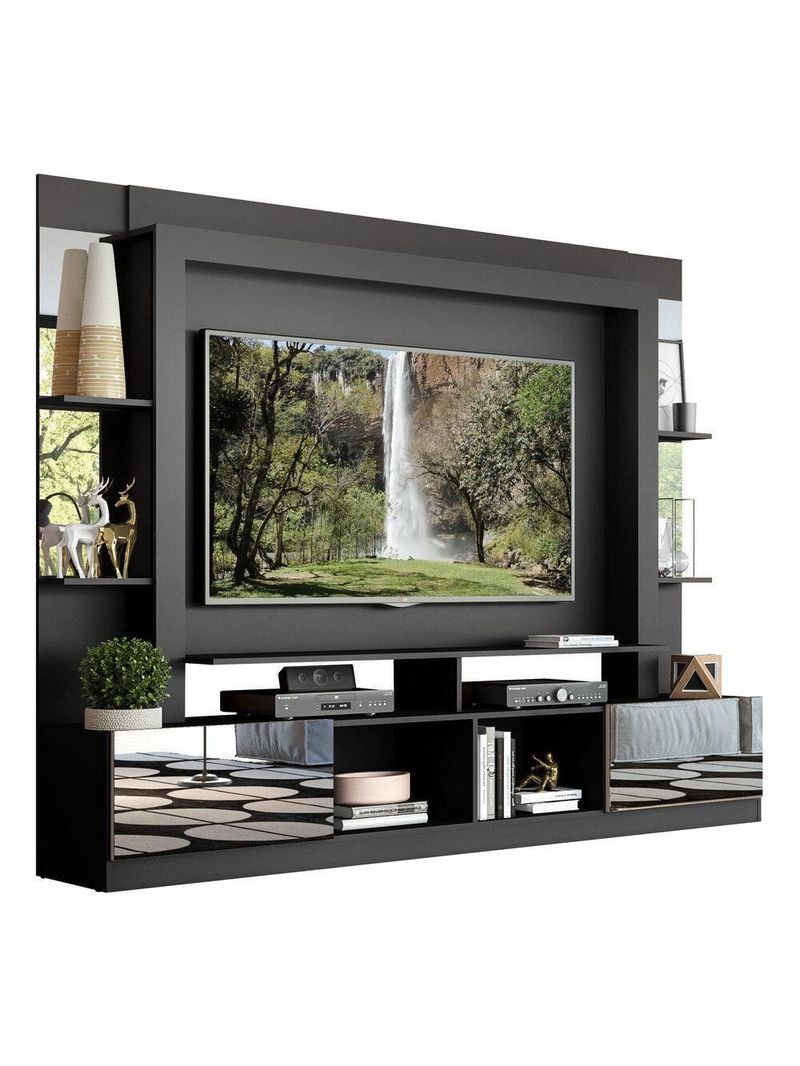 Estante 65" Com Espelho Oslo Multimóveis V3389