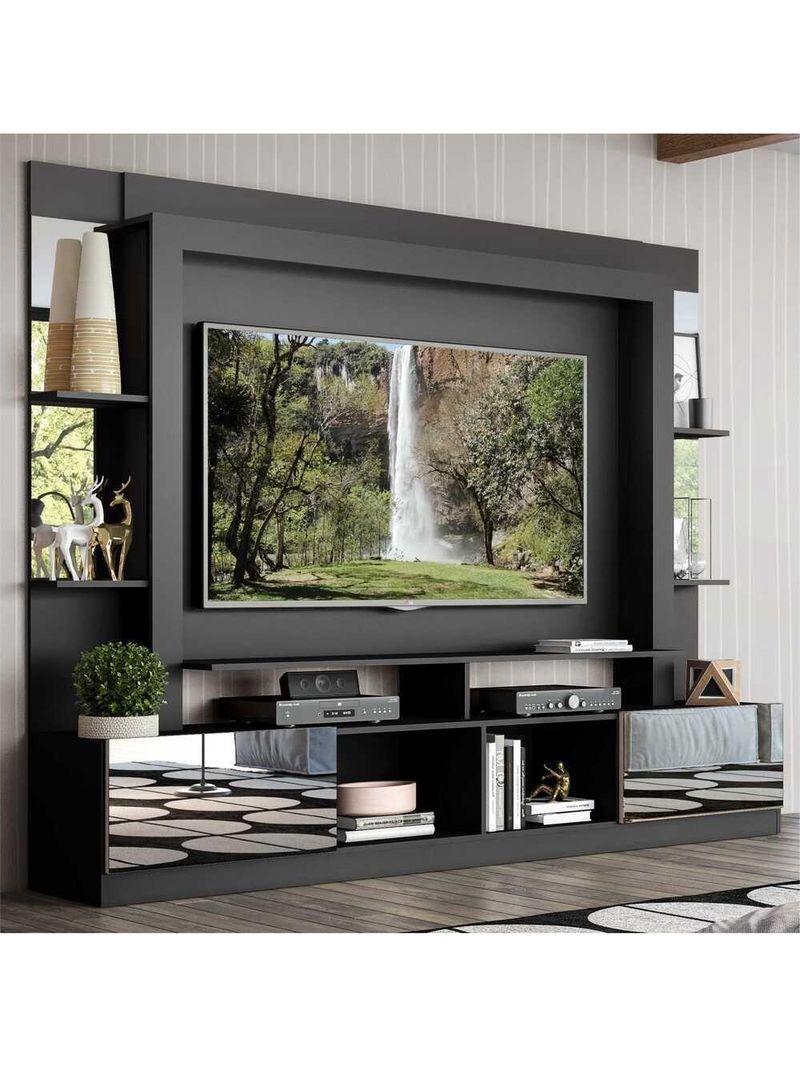 Estante 65" Com Espelho Oslo Multimóveis V3389