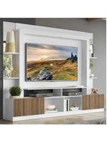 Estante 65" Prateleiras C/ Espelho Oslo Multimóveis V3393