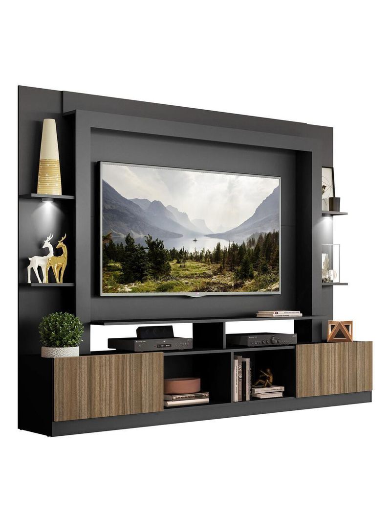 Estante 65" Com Leds Berlim Multimóveis V3392