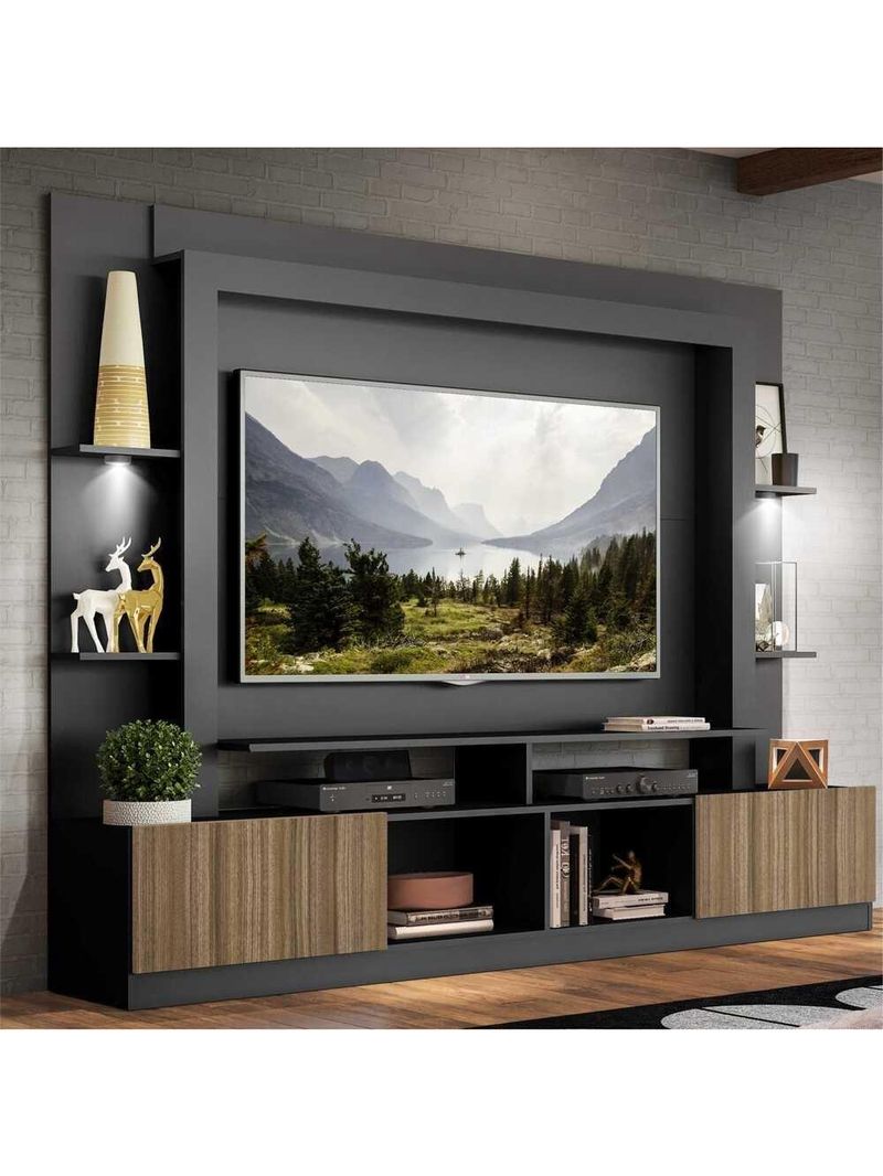 Estante 65" Com Leds Berlim Multimóveis V3392