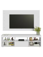 Rack Com Painel Para Até 65 Polegadas Branco Orlando Madesa Branco