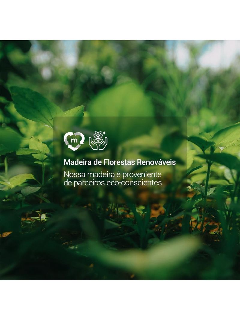 Rack Para Até 80 Polegadas 180cm 2 Portas 1 Gaveta Branco-rustic Doha Madesa