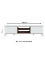 Rack para Metz Branco 180cm Madesa