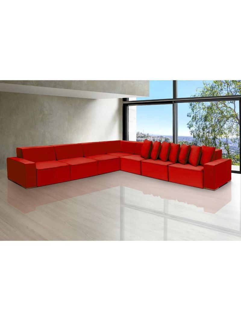 Sofá De Canto Dubai 4,57x4,57m-verme