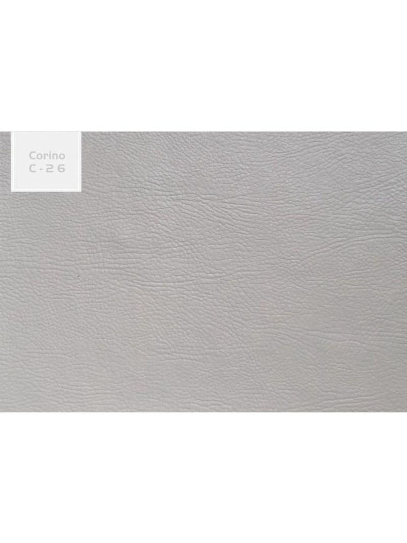 Sofá Atenas 3 Lugares 230cm C26 Corino Bege - Domi