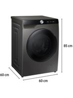 Lava e Seca Samsung Smart Ai Control WD13FG Inox 13kg WD13FG6B34BXBZ 220V