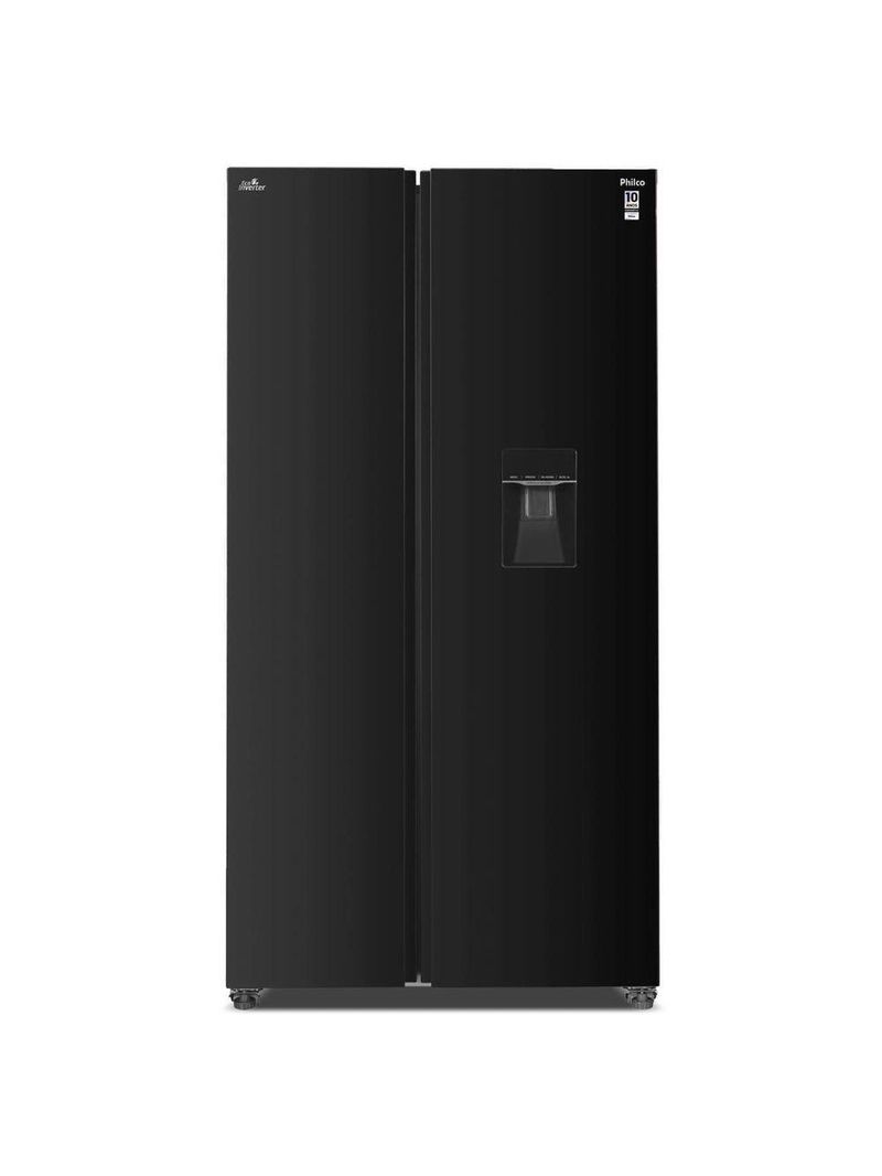 Geladeira 434L Philco Frost Free Inverter Side by Side PRF43A 220V