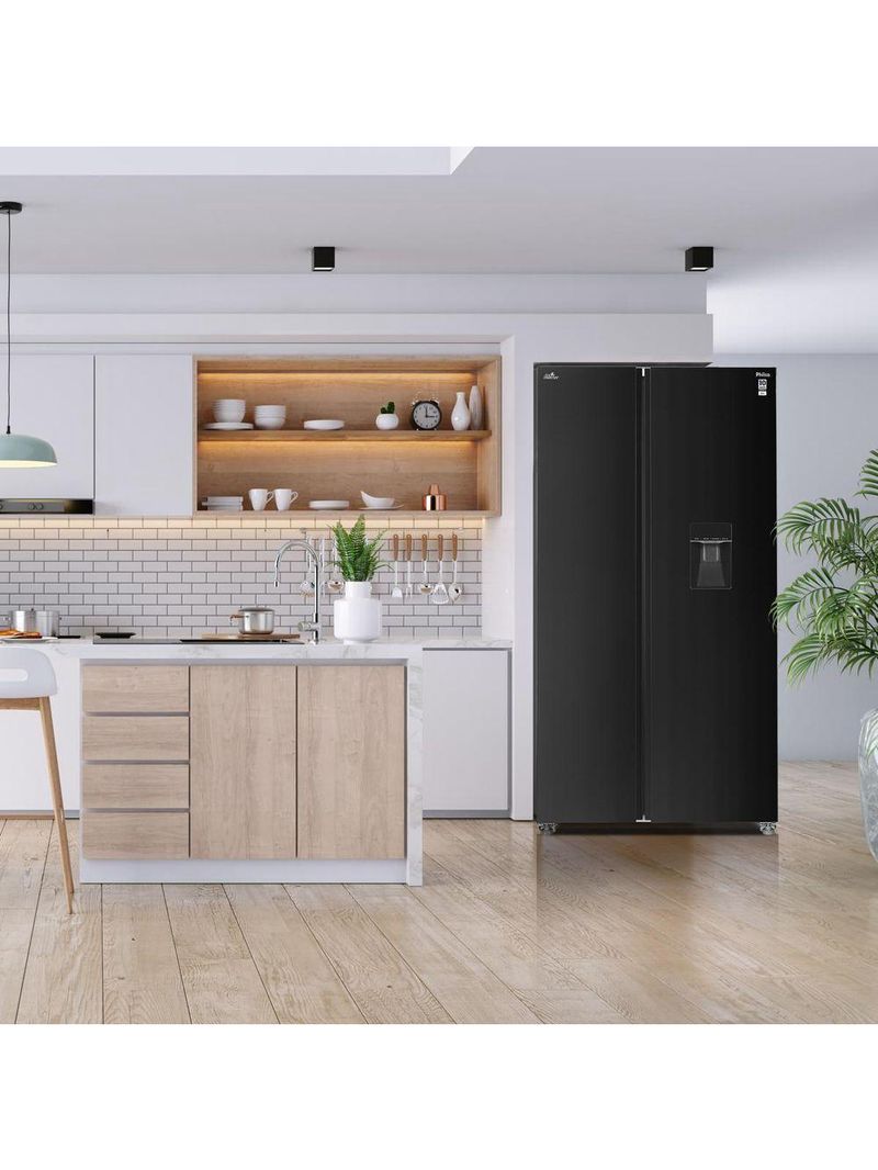 Geladeira 434L Philco Frost Free Inverter Side by Side PRF43A 220V