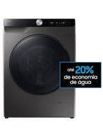Lava e Seca Samsung Smart Ai Control WD13FG Inox 13kg WD13FG6B34BXBZ 220V
