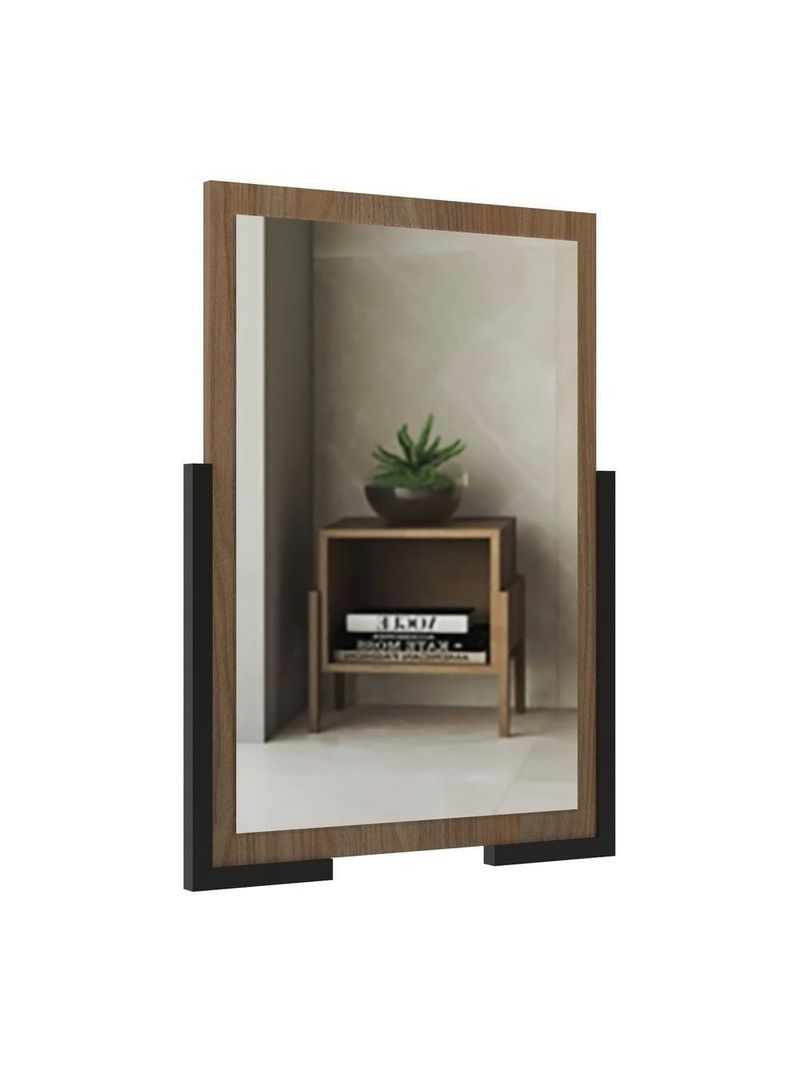 Espelheira Para Banheiro 46cm Multimóveis Cr10109 Noce Noce