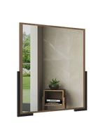 Espelheira Para Banheiro 70cm Multimóveis Cr10110 Noce Noce