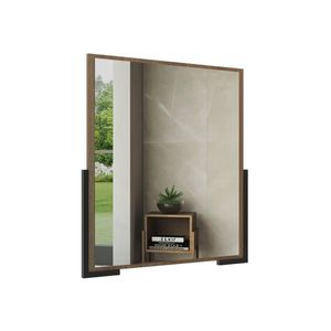 Espelheira Para Banheiro 70cm Multimóveis Cr10110 Noce Noce