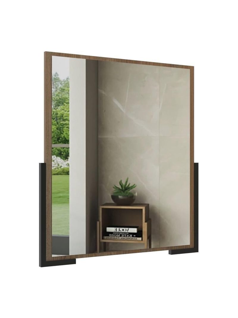 Espelheira Para Banheiro 70cm Multimóveis Cr10110 Noce Noce