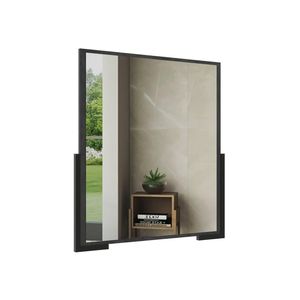 Espelheira Para Banheiro 70cm Multimóveis Cr10110 Carbono Carbono