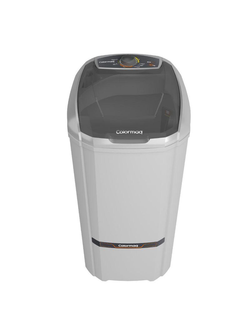 Tanquinho-lavadora Semiautomática Colormaq 10 Kg LCS10 Com Batedor Gigante Prata 220V