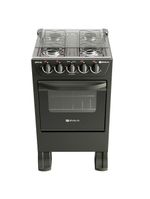 Fogão 4 Bocas De Piso Braslar New Sirius 2023 Preto